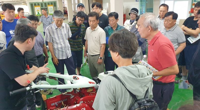 귀농귀촌반 농업대학이 수업이 지난해 7월 진행되고 있다.