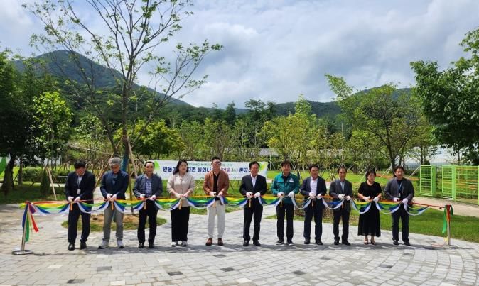 안동시, 녹색자금 지원사업 실외나눔숲 조성