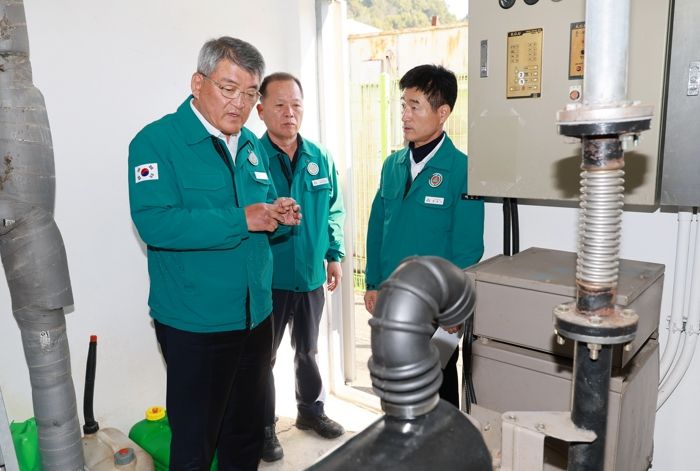 김학동 예천군수, 관내 민방위 시설 현장점검 나서