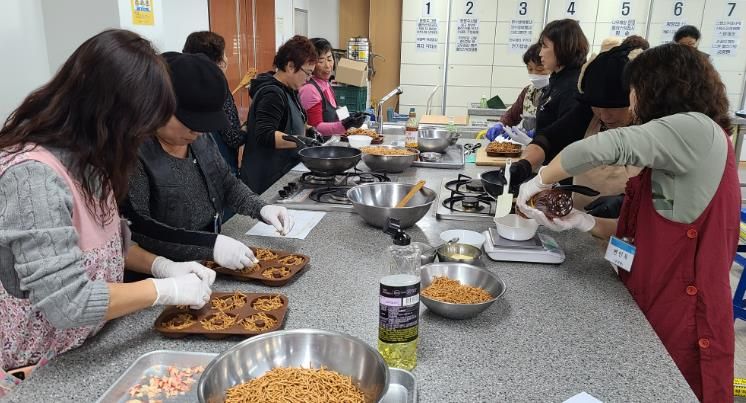 의성군, 떡·한과 디저트 교육 실시