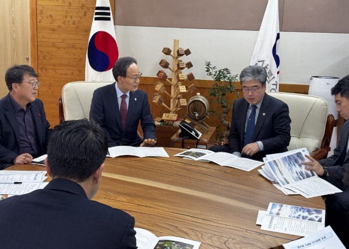 박남서 영주시장, 산림청 방문…국립산림치유원 활성화 등 현안사업 정책 반영 건의