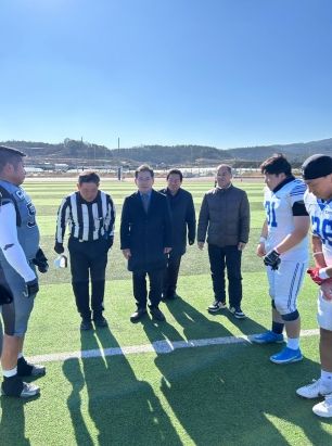 군위군에서 열린, 2024년 제29회 사회인리그 미식축구선수권대회 결승전‘광개토볼’성황리에 마쳐