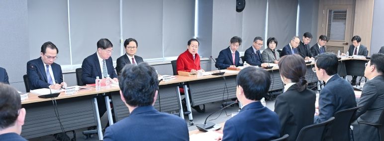 홍준표 대구광역시장, “행정통합 경북도의회 통과가 최우선!, 분발 촉구!”