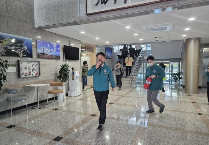 2025년 화재 대비 민방위 훈련 실시