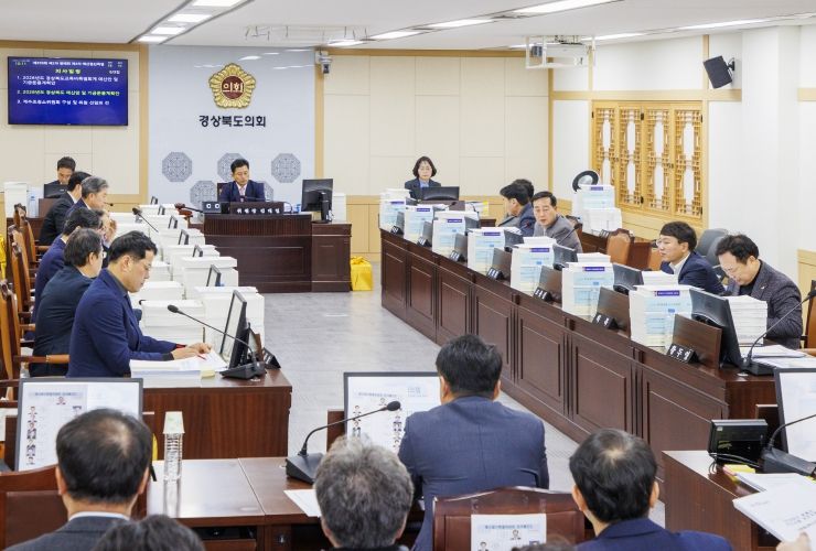 경북도의회 예결특위, 도 예산안 실효성 정밀 심사