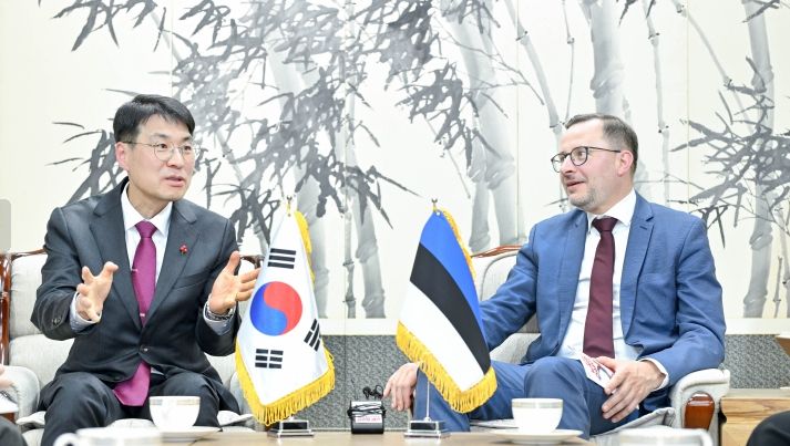 김정기 대구시장 권한대행, 주한에스토니아대사와 면담