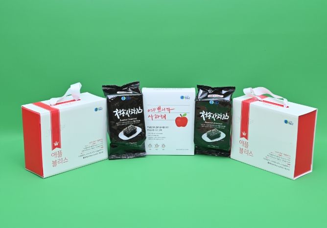 사과 가공품 3종 본격 판매