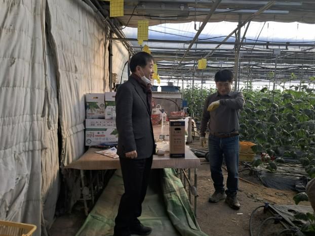 상주시 동성동 겨울철 재해 피해 최소화 위한 농가 격려 방문