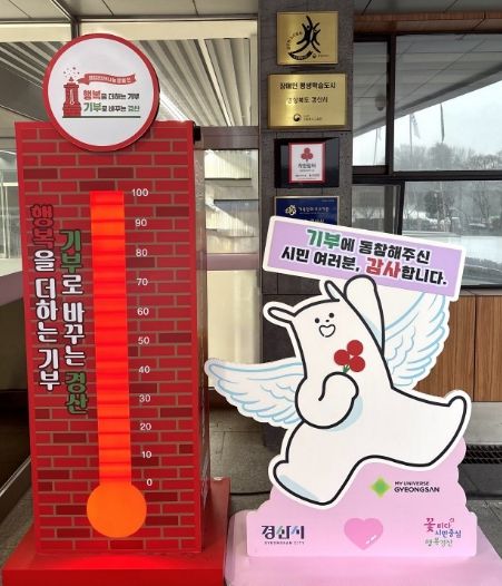 경산시「희망 2026 나눔 캠페인」 사랑의 기부 온도 122℃ 달성
