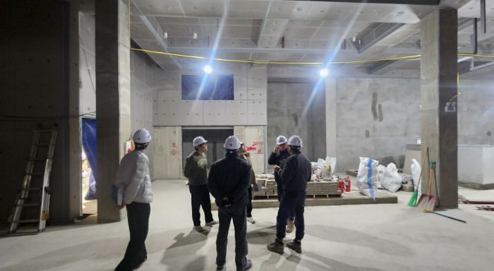 설 명절 대비 학교 공사 현장 안전 점검 시행