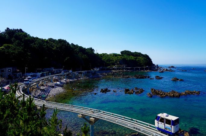 울진군 죽변해안스카이레일