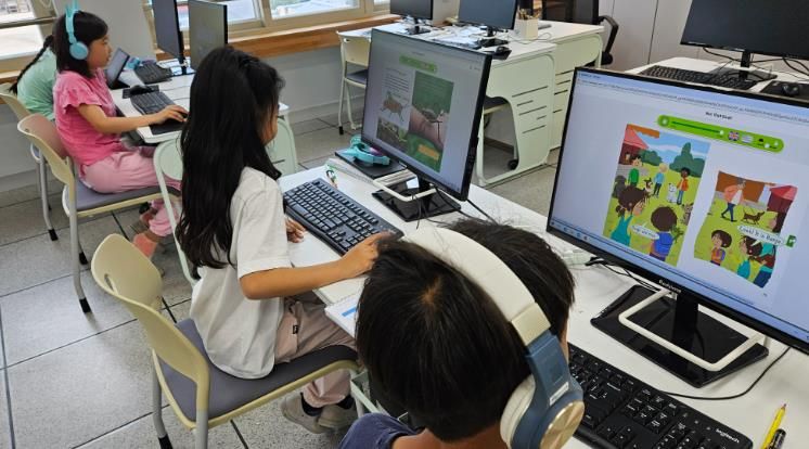 “작은 학교를 살려 지역을 지킨다”(디지털 영어도서관 활용)