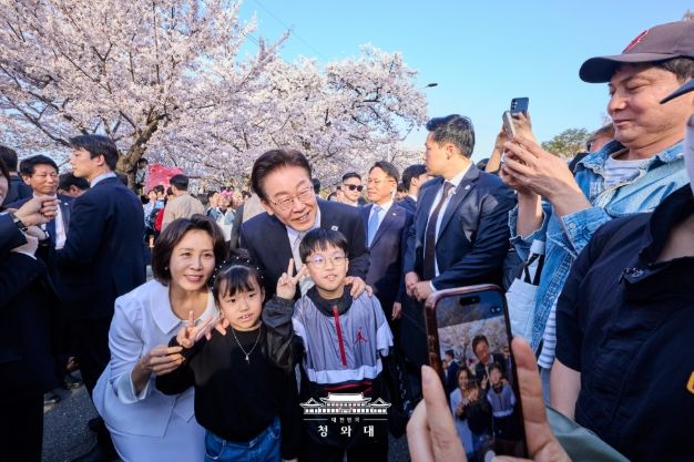 여의도 산책(청와대)